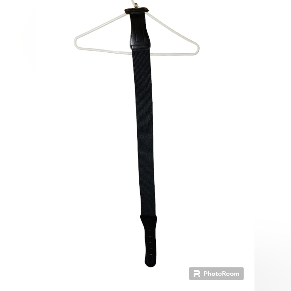 EUC Black Belt Stretch Material